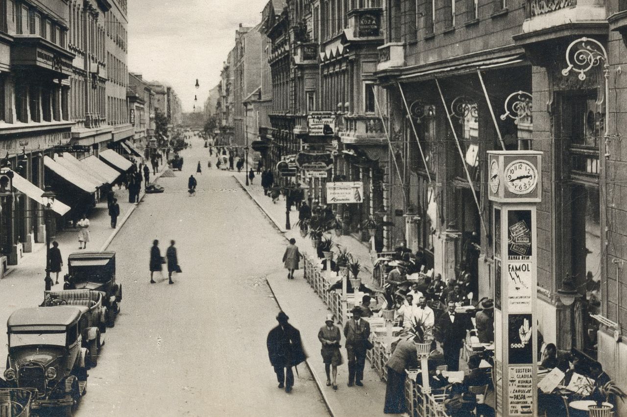 Gundulićeva ulica oko 1930. godine